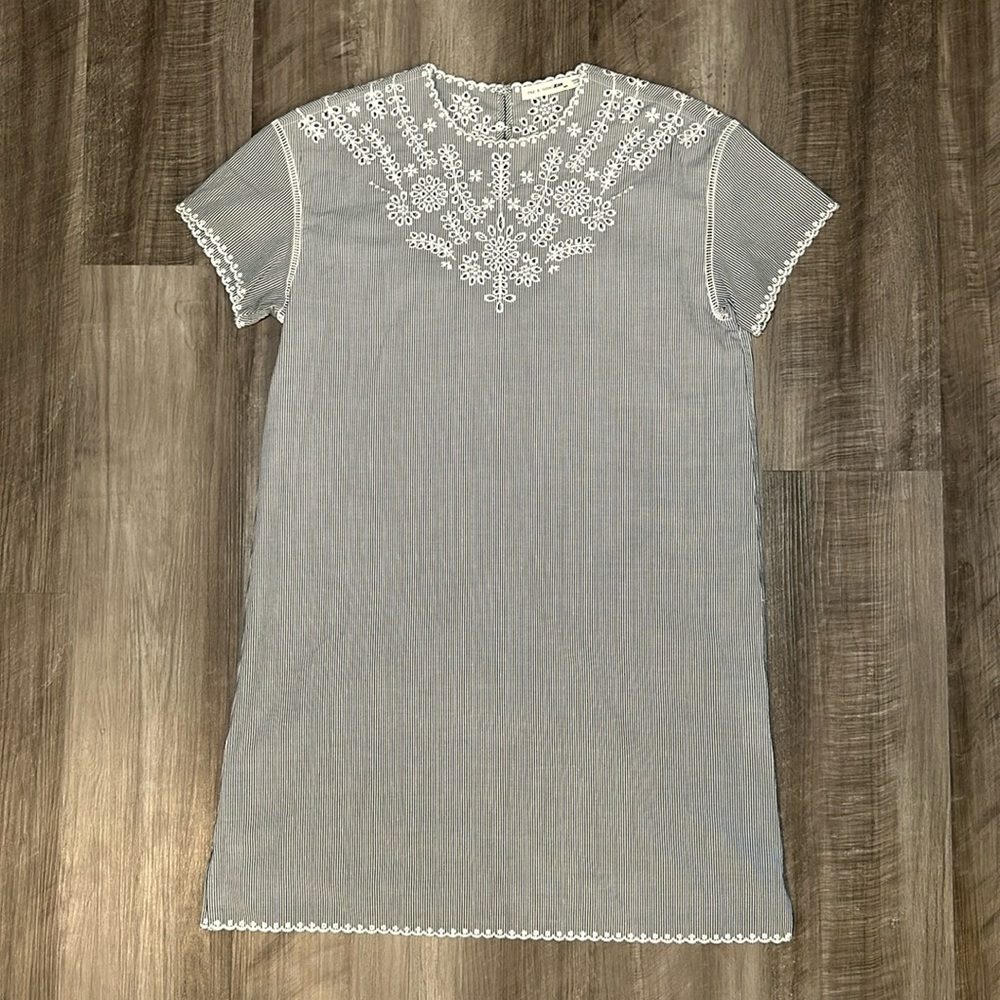 Rag & Bone Jeans Embroided Cotton Summer Dress - Small